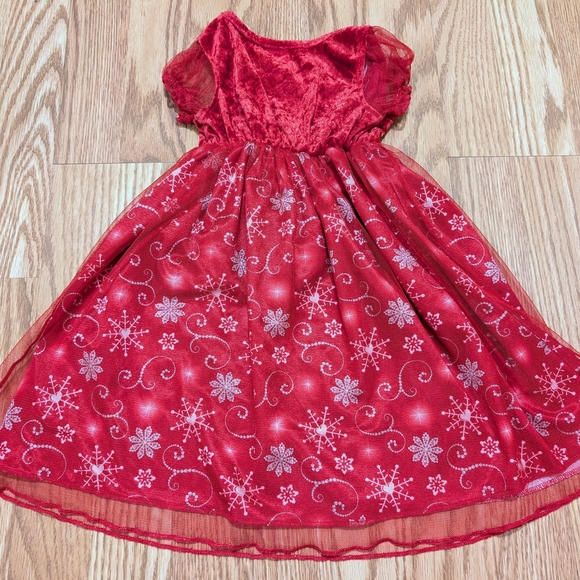 Disney Princess Red Holiday nightgown 18 Months - Picture 9 of 11
